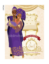 Load image into Gallery viewer, Iwo nikan Yoruba Nigerian Traditional Wedding Invitation
