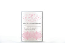 Load image into Gallery viewer, VINTAGE LACE WEDDING INVITATION