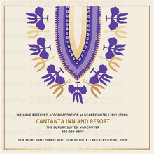Load image into Gallery viewer, NATAKO - Digital DIY African Wedding Invitation Template