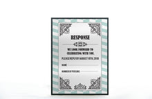 Load image into Gallery viewer, VINTAGE PLAYING CARD WEDDING INVITATION