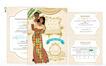 Load image into Gallery viewer, Medofo Ghanaian Traditional Wedding Invitation