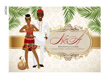 Load image into Gallery viewer, Ihunanya Igbo Nigerian Traditional Wedding Invitation