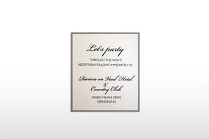 FATI Wedding Invitation