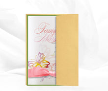 Load image into Gallery viewer, BUTTERFLY WEDDING INVITATION