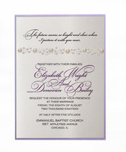 Load image into Gallery viewer, PEARL WEDDING INVITATION