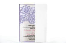 Load image into Gallery viewer, LACE WEDDING INVITATION