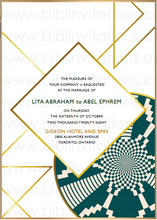 Load image into Gallery viewer, NYALA - Digital DIY African Wedding Invitation Template