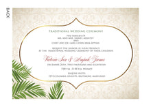 Load image into Gallery viewer, Fefeefe Ghanaian Traditional Wedding Invitation