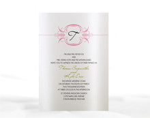 Load image into Gallery viewer, MODERN FLORAL WEDDING INVITATION OPTION 2